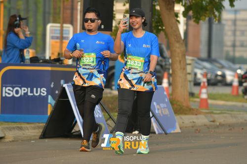 Race photo from ISOPlus Run 2024 Jakarta