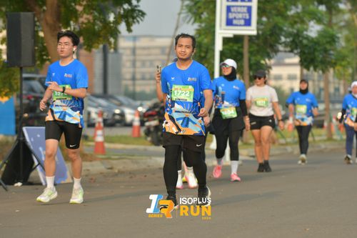 Race photo from ISOPlus Run 2024 Jakarta