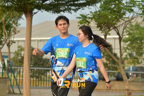 Race photo from ISOPlus Run 2024 Jakarta