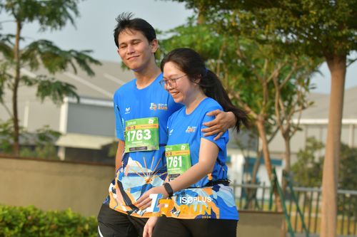 Race photo from ISOPlus Run 2024 Jakarta