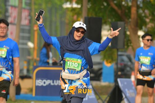 Race photo from ISOPlus Run 2024 Jakarta