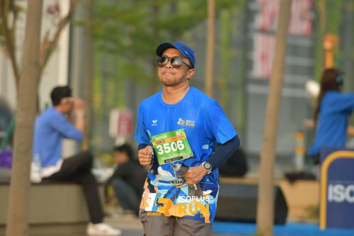 Race photo from ISOPlus Run 2024 Jakarta