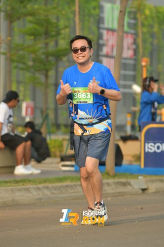 Race photo from ISOPlus Run 2024 Jakarta