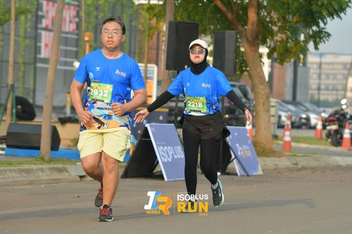 Race photo from ISOPlus Run 2024 Jakarta