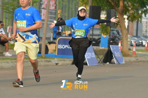 Race photo from ISOPlus Run 2024 Jakarta