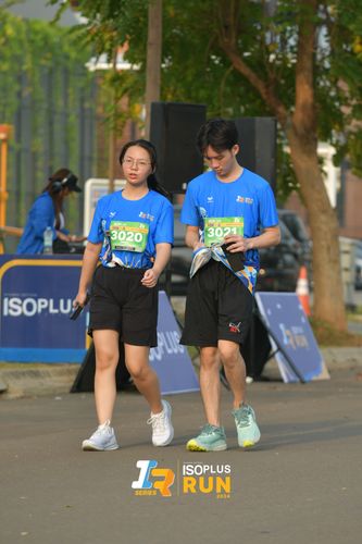 Race photo from ISOPlus Run 2024 Jakarta
