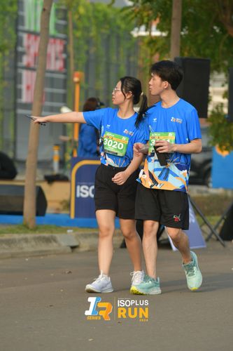 Race photo from ISOPlus Run 2024 Jakarta