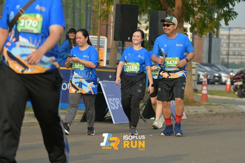 Race photo from ISOPlus Run 2024 Jakarta