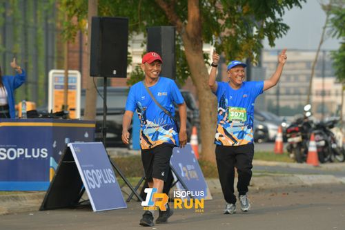 Race photo from ISOPlus Run 2024 Jakarta