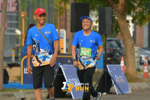 Race photo from ISOPlus Run 2024 Jakarta