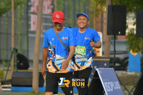 Race photo from ISOPlus Run 2024 Jakarta
