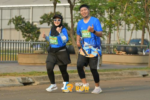 Race photo from ISOPlus Run 2024 Jakarta