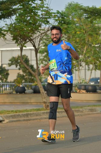 Race photo from ISOPlus Run 2024 Jakarta