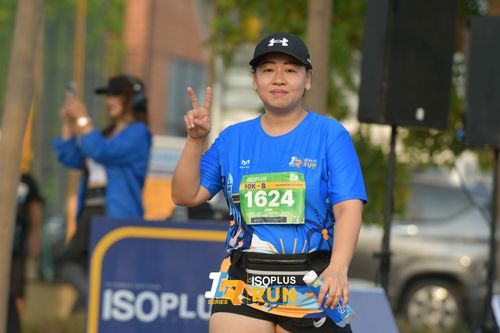 Race photo from ISOPlus Run 2024 Jakarta