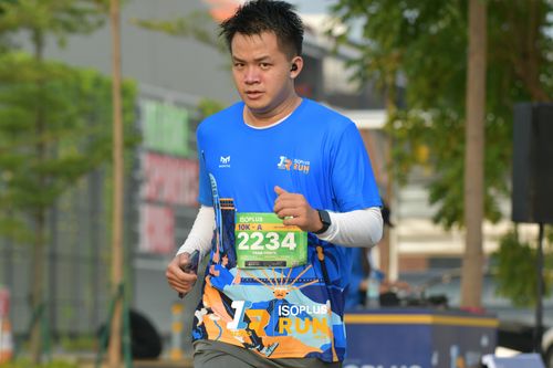 Race photo from ISOPlus Run 2024 Jakarta