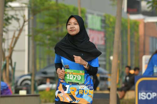 Race photo from ISOPlus Run 2024 Jakarta