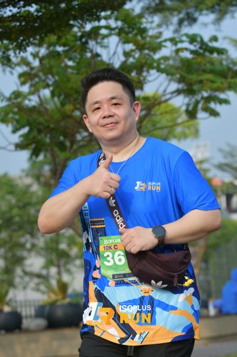 Race photo from ISOPlus Run 2024 Jakarta