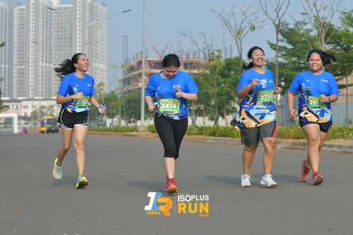 Race photo from ISOPlus Run 2024 Jakarta