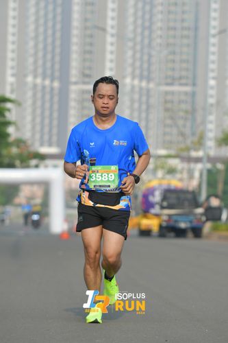 Race photo from ISOPlus Run 2024 Jakarta