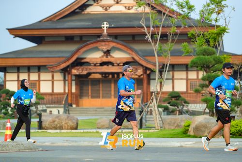 Race photo from ISOPlus Run 2024 Jakarta