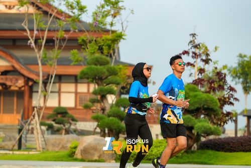 Race photo from ISOPlus Run 2024 Jakarta