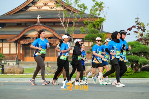 Race photo from ISOPlus Run 2024 Jakarta