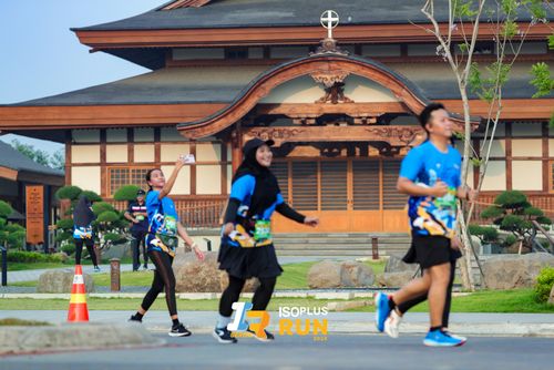 Race photo from ISOPlus Run 2024 Jakarta