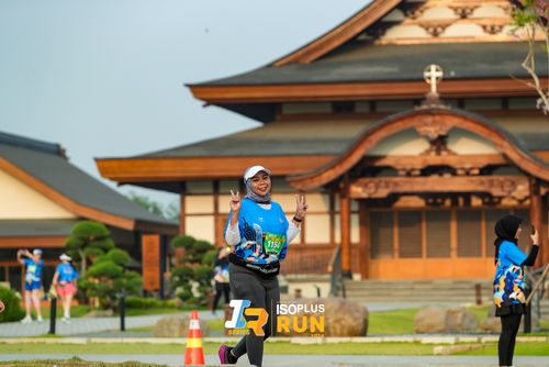 Race photo from ISOPlus Run 2024 Jakarta