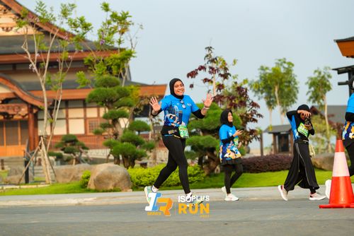 Race photo from ISOPlus Run 2024 Jakarta