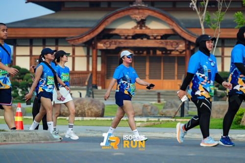 Race photo from ISOPlus Run 2024 Jakarta