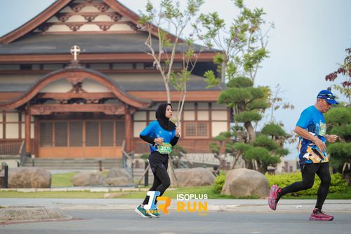Race photo from ISOPlus Run 2024 Jakarta
