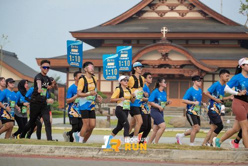 Race photo from ISOPlus Run 2024 Jakarta