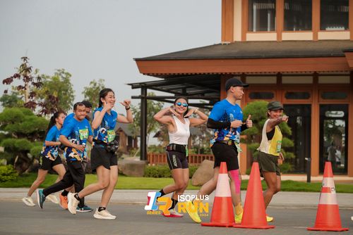 Race photo from ISOPlus Run 2024 Jakarta