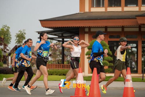 Race photo from ISOPlus Run 2024 Jakarta