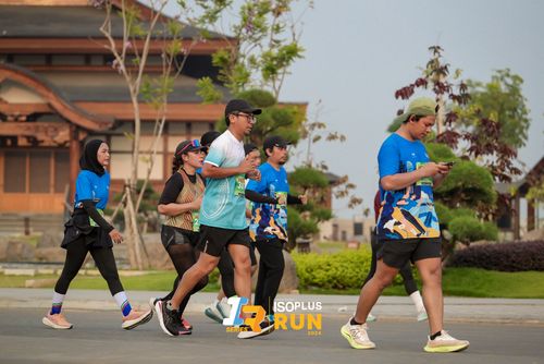 Race photo from ISOPlus Run 2024 Jakarta