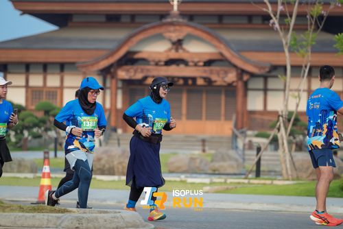 Race photo from ISOPlus Run 2024 Jakarta
