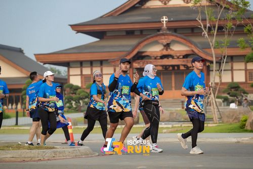 Race photo from ISOPlus Run 2024 Jakarta