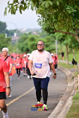 Race photo from CISANGKAN KBP CITY RUN 2025