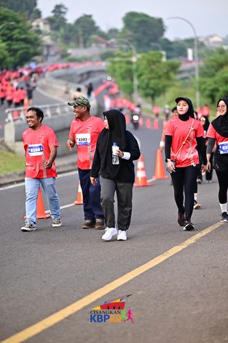 Race photo from CISANGKAN KBP CITY RUN 2025