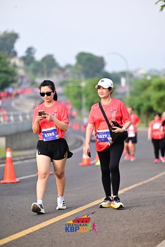 Race photo from CISANGKAN KBP CITY RUN 2025