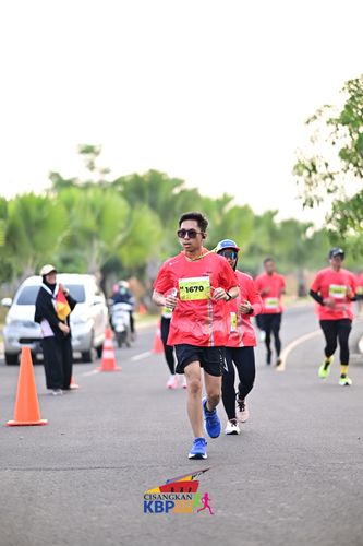Race photo from CISANGKAN KBP CITY RUN 2025