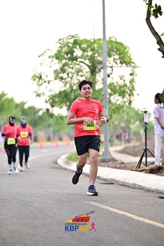 Race photo from CISANGKAN KBP CITY RUN 2025