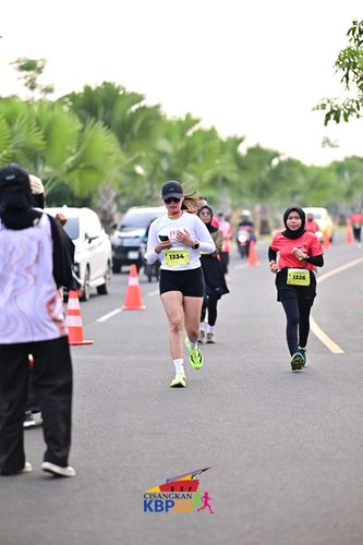 Race photo from CISANGKAN KBP CITY RUN 2025