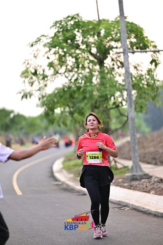 Race photo from CISANGKAN KBP CITY RUN 2025