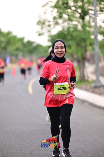 Race photo from CISANGKAN KBP CITY RUN 2025
