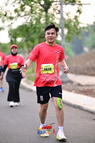 Race photo from CISANGKAN KBP CITY RUN 2025
