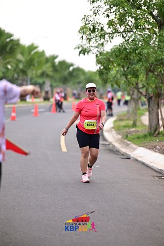 Race photo from CISANGKAN KBP CITY RUN 2025