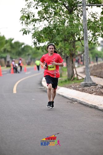 Race photo from CISANGKAN KBP CITY RUN 2025