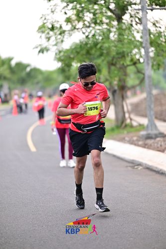 Race photo from CISANGKAN KBP CITY RUN 2025