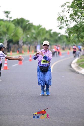 Race photo from CISANGKAN KBP CITY RUN 2025